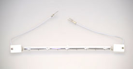 QUARTZ INFRARED WHITE INTEGRATED REFLECTOR