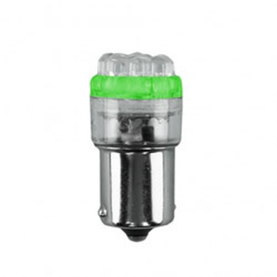 LED GREEN 14V BA15S