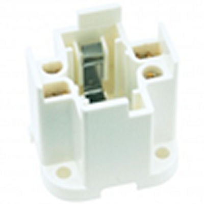 4-PIN GX24Q-3 COMPACT FLUORESCENT SOCKET 26-32 WATT - BOTTOM MOUNT