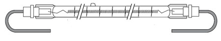 INFRARED 570V 3800W MOL-1062MM Replacement