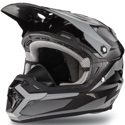 ADULT MX AIRCAT HELMET - BLACK-XL