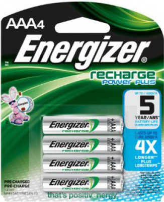 ENERGIZER NIMH RECHARGEABLE CONSUMER BATTERIES 4PK IN-89EV2