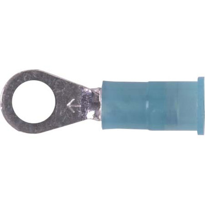 3M NYLON INSULATED RING TERMINAL WITH INSULATION GRIP FOR WIRE SIZES 16-14GA AND 10 SIZE STUD OR SC CREW 100 PER BOX