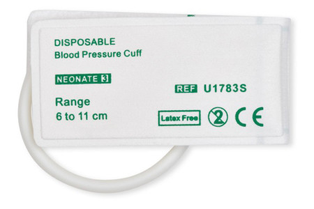 NIBP CUFFS NEONATE 3 SINGLE HOSE 6 - 11 CM BOX OF 10 Replacement