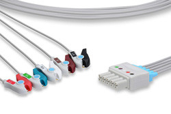 IN-71HE5 ECG LEADWIRES 5 LEADS PINCH/GRABBER Replacement