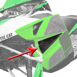 ARCTIC CAT VENTED SIDE PANEL MESH SCREEN - 2012-2018 ZR F XF M IN-6E2C7 Replacement