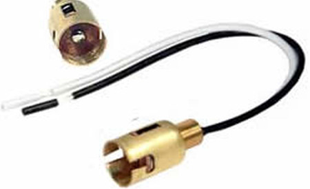 Interlight BA15S Single Contact Bayonet Socket Replacement Lamp Holder 120V