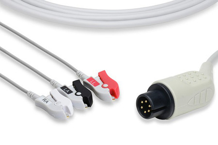 N1001 DIRECT-CONNECT ECG CABLES PINCH/GRABBER