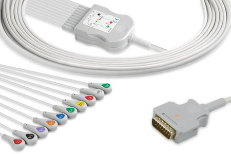 8300 DIRECT-CONNECT EKG CABLES SNAP 340 CM