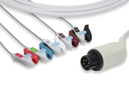 SERIES 500 DIRECT-CONNECT ECG CABLES PINCH/GRABBER