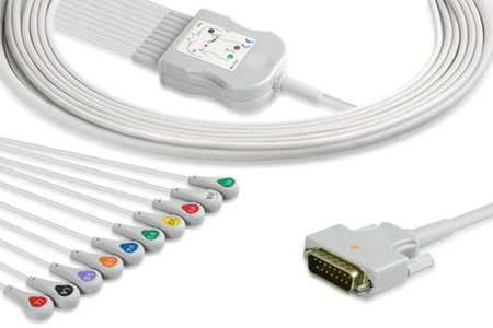 AR600ADV DIRECT-CONNECT EKG CABLES SNAP