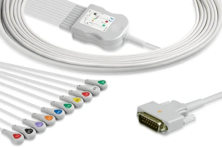 VOYAGER 12 DIRECT-CONNECT EKG CABLES SNAP