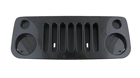 GNL68 JEEP WRANGLER WILLYS GRILLE FOR JEEP FFR92 (BLACK)