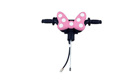 FLK44 MINNIE MOUSE LIL QUAD HANDLEBAR ASSEMBLY W/SWITCH/BOW (FLK44)