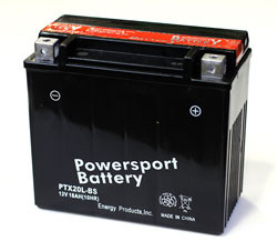 TURBO IQ 600CC SNOWMOBILE BATTERY FOR YEAR 2008 MODEL