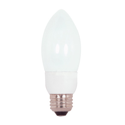 7 WATT TORPEDO COMPACT FLUORESCENT 2700K 82 CRI MEDIUM BASE 120 VOLTS IN-28K99 Replacement