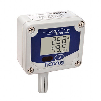 LOGBOX-RHT-LCD TEMP AND HUMIDITY DATA LOGGER W LDC DISPLAY