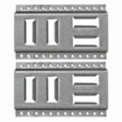 SNAP LOC E TRACK 24 INCHES USA GALVANIZED STEEL 2 PACK Replacement