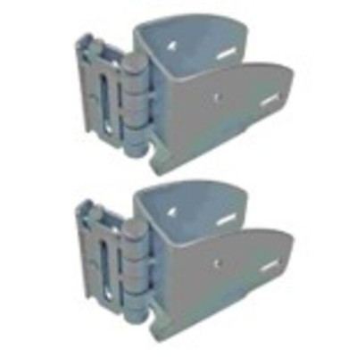 E TRACK WOOD BEAM END SOCKET WITH HINGE 2 PACK