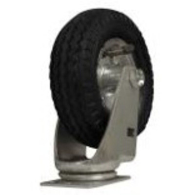300 LB CASTER 6 INCHES PNEUMATIC AIR RUBBER SWIVEL Replacement
