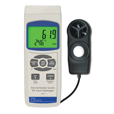 CERTIFIED ENVIRONMENTAL QUALITY SD CARD DATALOGGER