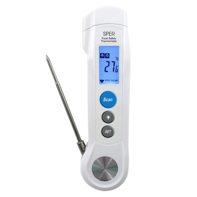 CERTIFIED FOOD SAFETY THERMOMETER WITH IR