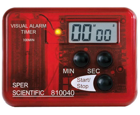 CERTIFIED VISUAL ALARM TIMER 99 MIN