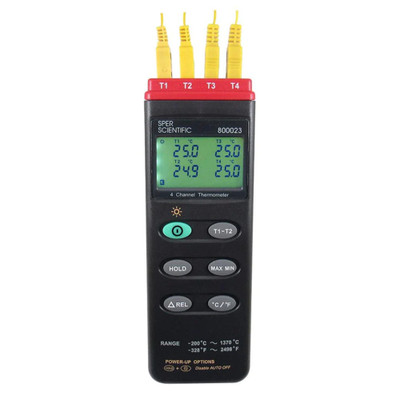 CERTIFIED 4 CHANNEL THERMOMETER