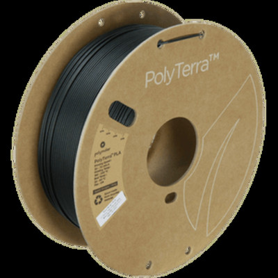 POLYTERRA PLA 1.75MM 1000G CHARCOAL BLACK