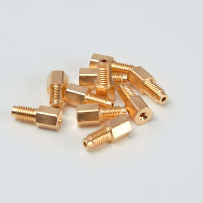 SCREW COMP. 10-32 304SS GOLD-PLATED 10 PK