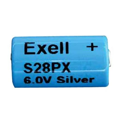 Exell S28PX 6V Replacement Battery Silver Oxide