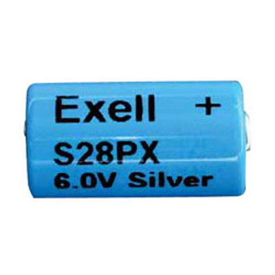 EXELL S28PX 6V SILVER OXIDE BATTERY 4SR44, V28PX, PX28, 544,