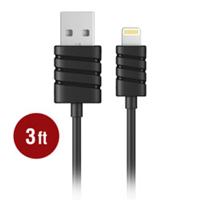 LIGHTNING CABLE MFI VERSION BLACK