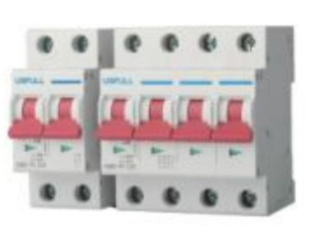IN-H8FC6 FRAME DEGREE RATED CURRENTDC MCB 63A-125ARATED OPERATING VOLTAGEVDC12V 24V 48V 1P250V 2P500V 3P750V Replacement