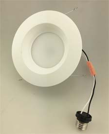9 WATT LED DOWNLIGHT RETROFIT 5 - 6 INCH 4000K DIMMABLE 120 VOLTS REPLACES 65W Replacement