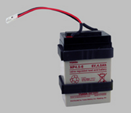 6 VOLT 4.5AH MEDICAL BATTERY IN-0LRW2