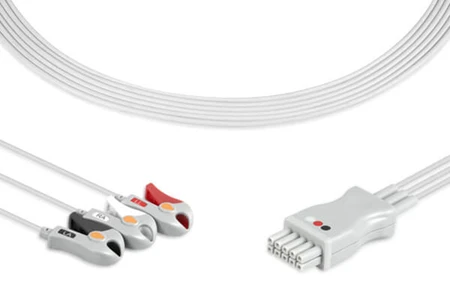 0012-00-1514-04 (18 IN LENGTH) PINCH GRABBER ECG LEADWIRE