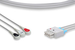 BSM-6312-NKFL/ZA ECG LEADWIRES SNAP
