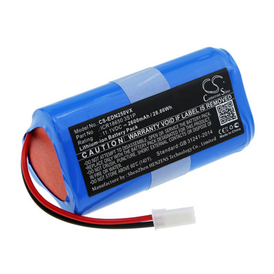 11.1V 2600MAH 28.86WH BLUE 70.12 X 34.90 X 34.60MM