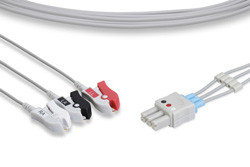 MEDIC 3 ECG LEADWIRES PINCH/GRABBER