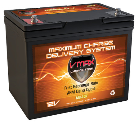 VMAX 85Ah 12V Deep Cycle AGM Mobility Scooter Battery Replacement