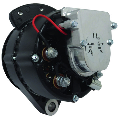 51 AMP12 VOLT BI-DIRECTIONAL 1-GROOVE PULLEY ALTERNATOR Replacement