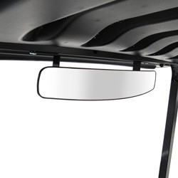 PRO FIT 180 DEGREE CONVEX REAR VIEW MIRROR E Z GO, CLUB CAR, YAMAHA