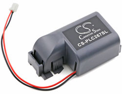 6V 1650MAH PLC BATTERY BLACK Replacement