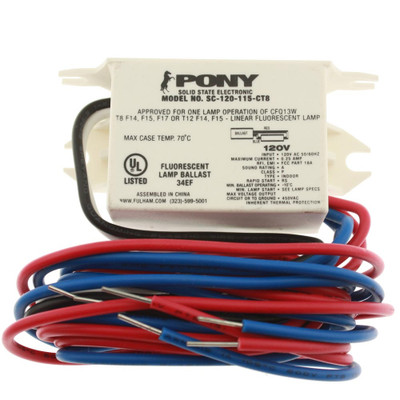 Interlight ICF-1S15-H1-LD Replacement Ballast 120V 15W