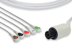 BSM-8502A DIRECT-CONNECT ECG CABLES SNAP