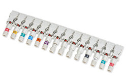 CAM 14 EKG ACCESSORIES ADULT/PEDIATRIC BANANA WITH TAB: