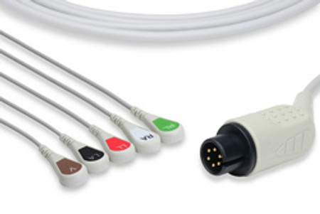 ESCORT 200 DIRECT-CONNECT ECG CABLES SNAP