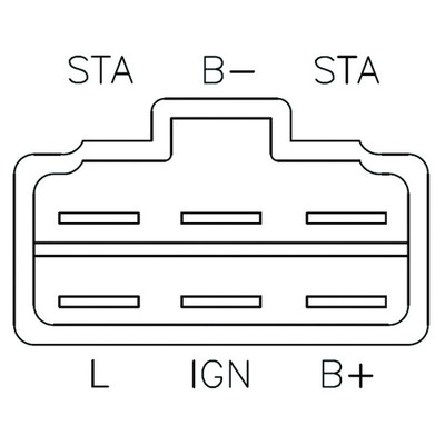 KB-RP201-53710 REGULATOR - RECTIFIER