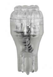 LED WHITE 6V WEDGE T3.25-T5 9.4MM T3.25 Replacement